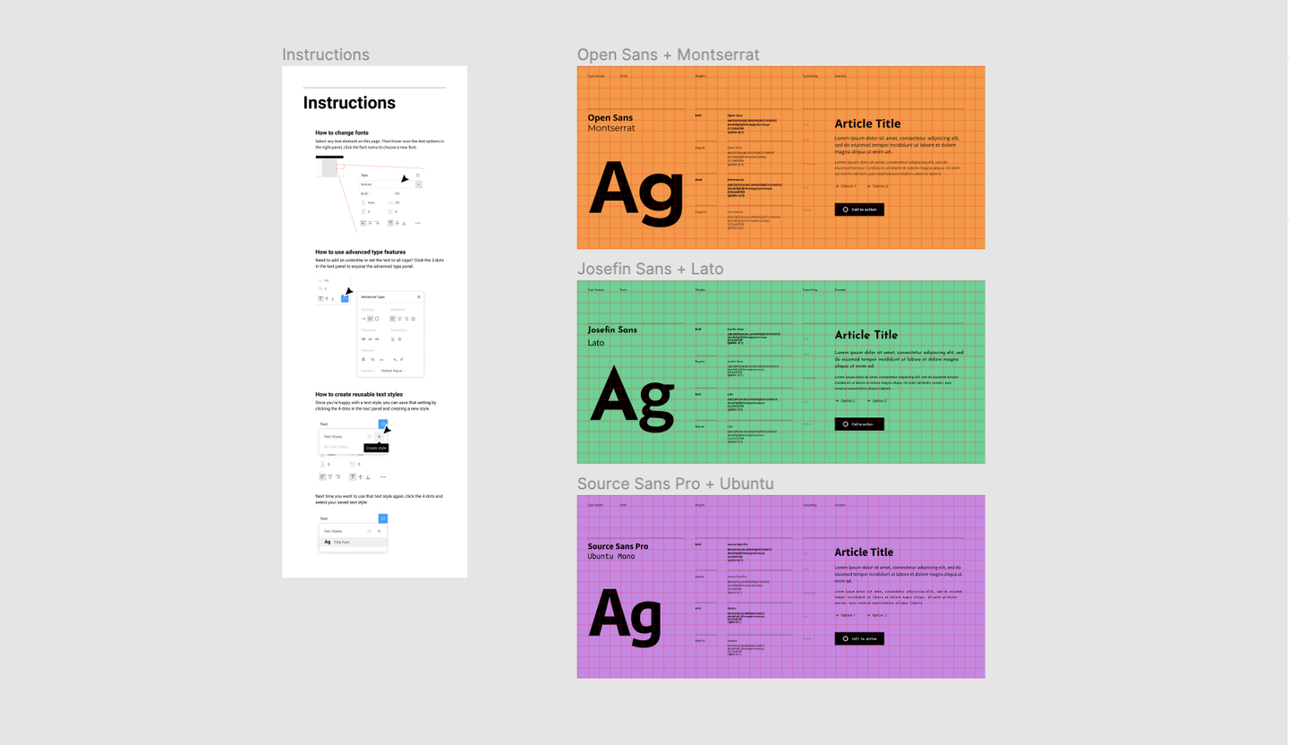 Monospace fonts
