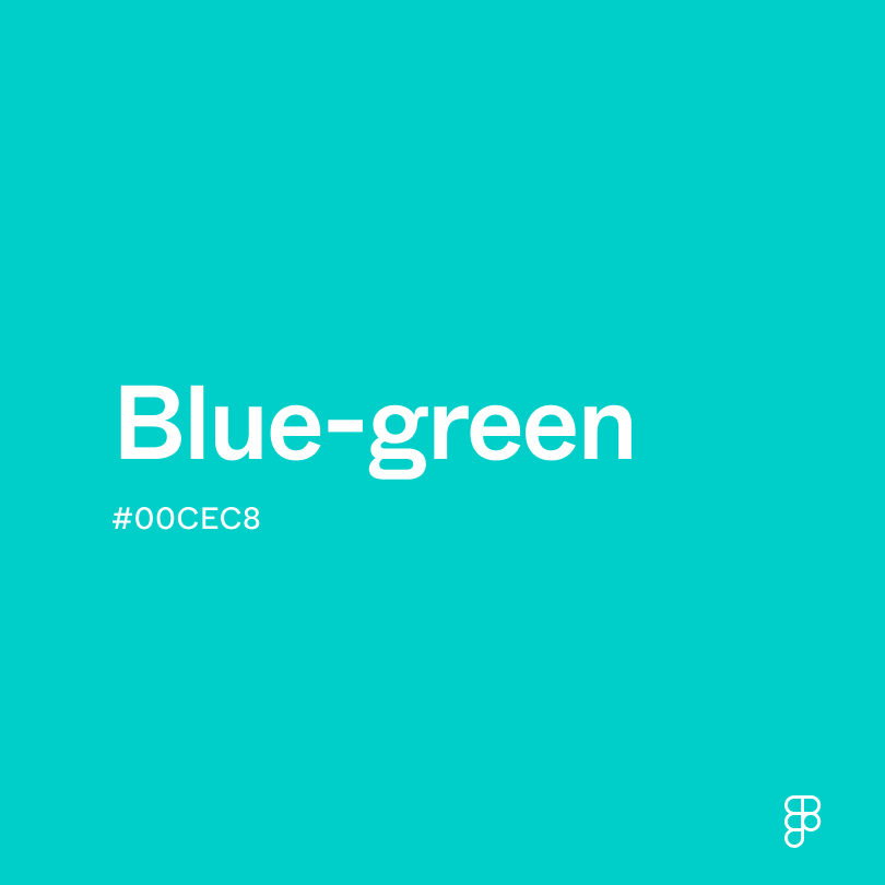 blue green