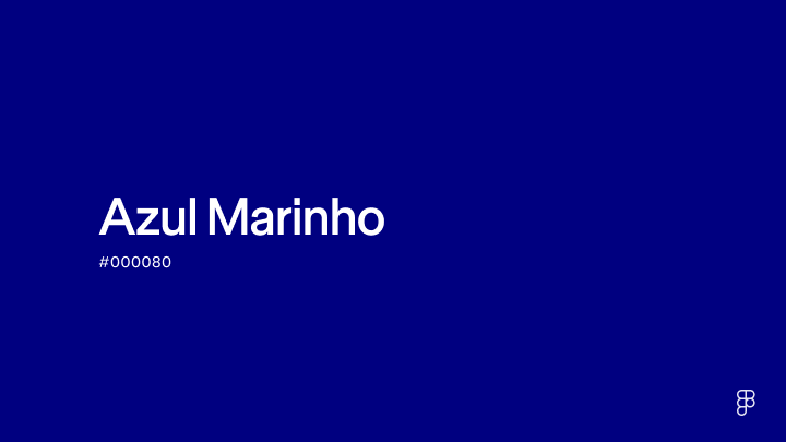 color azul-marinho