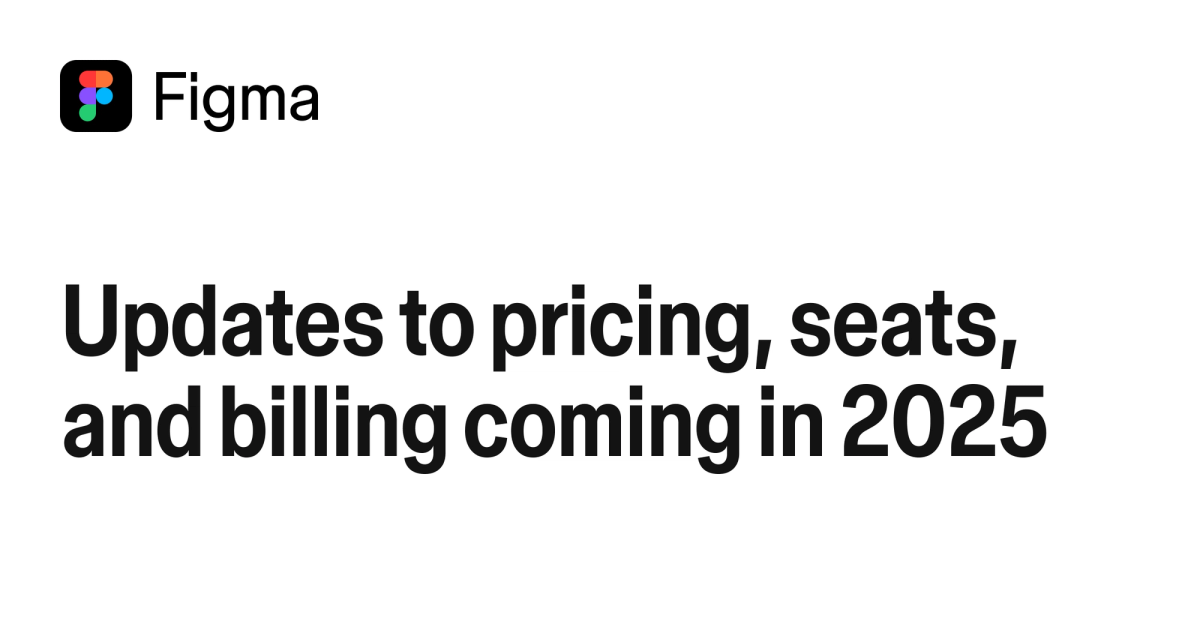 Updates to our pricing, seats, and billing experience