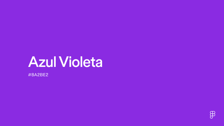 color Azul violeta