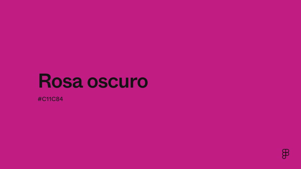 Color Rosa Oscuro: Código Hex, Paletas y Significado | Figma