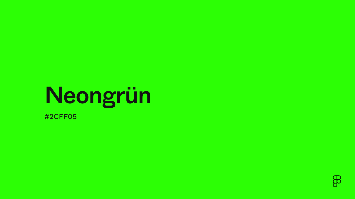 color neongrün