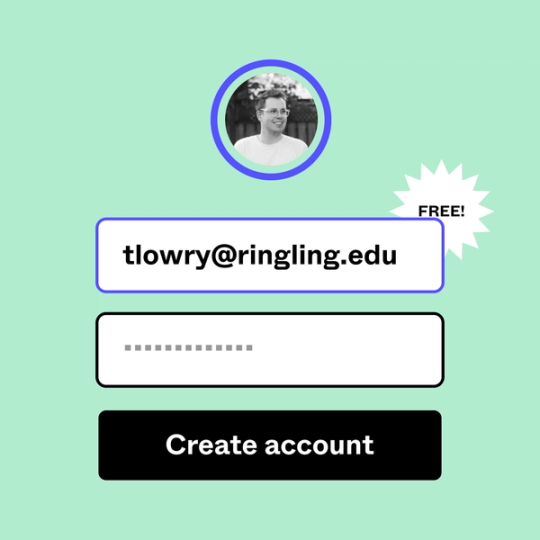 Login screen for Figma