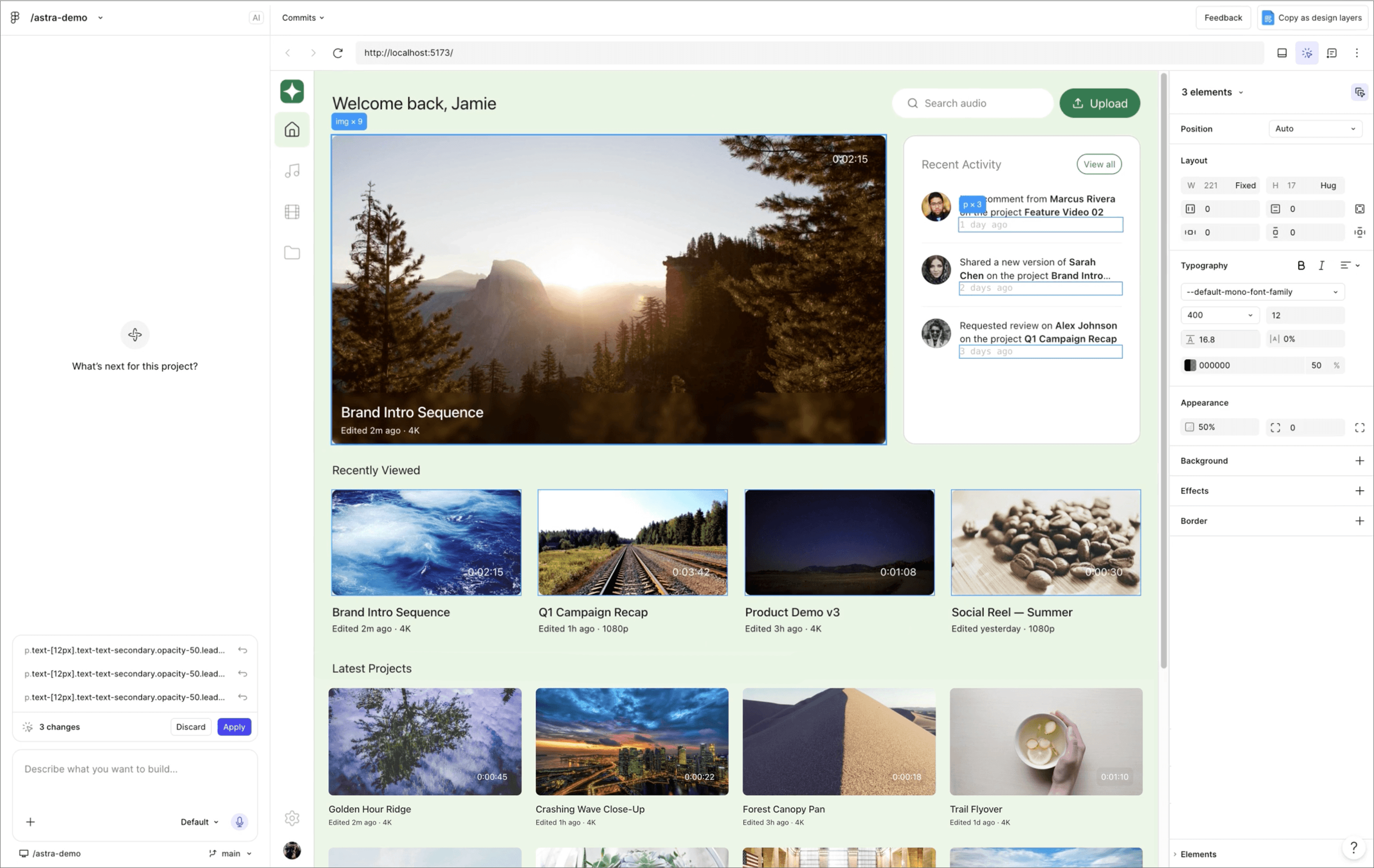 Figma Make Local AI coding tool