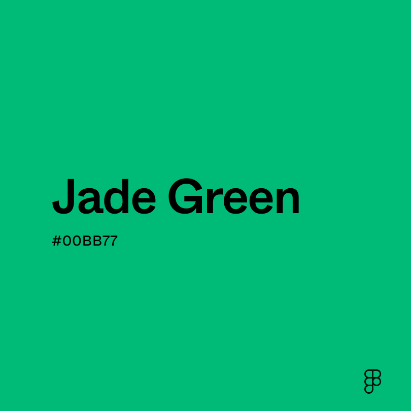 jade green color
