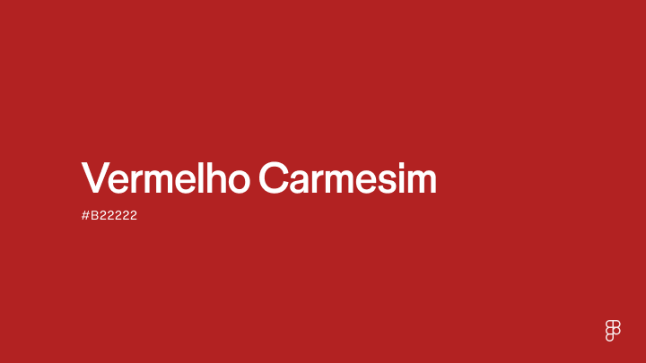 color Vermelho Carmesim