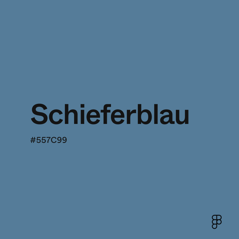 Schieferblau