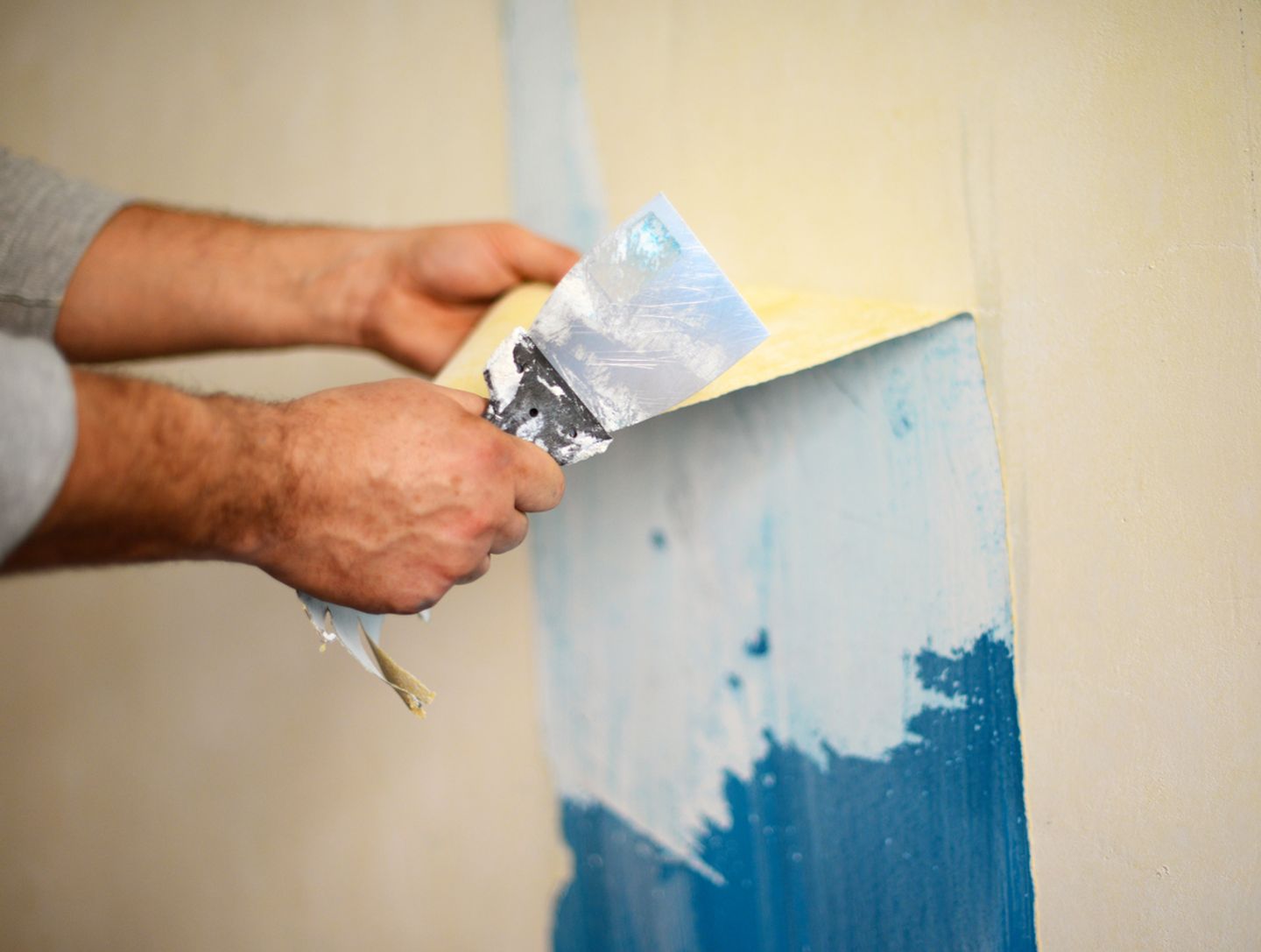 scraping removing wallpaper