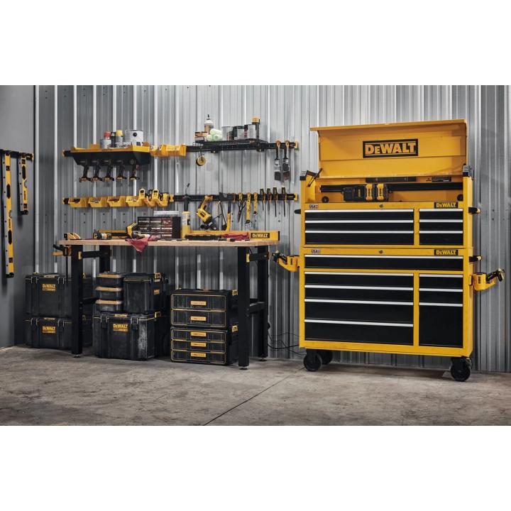 DeWalt tools and shelf