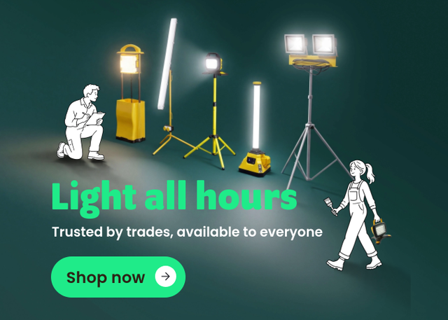 Light all hours - HSS Lighting campaign tile banner