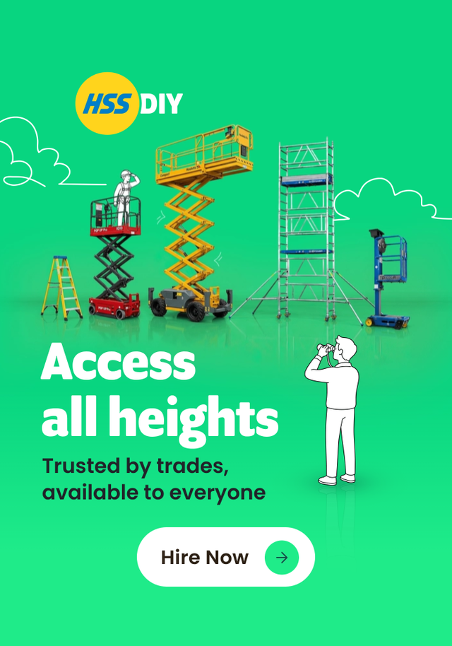 Access all heights - HSS DIY