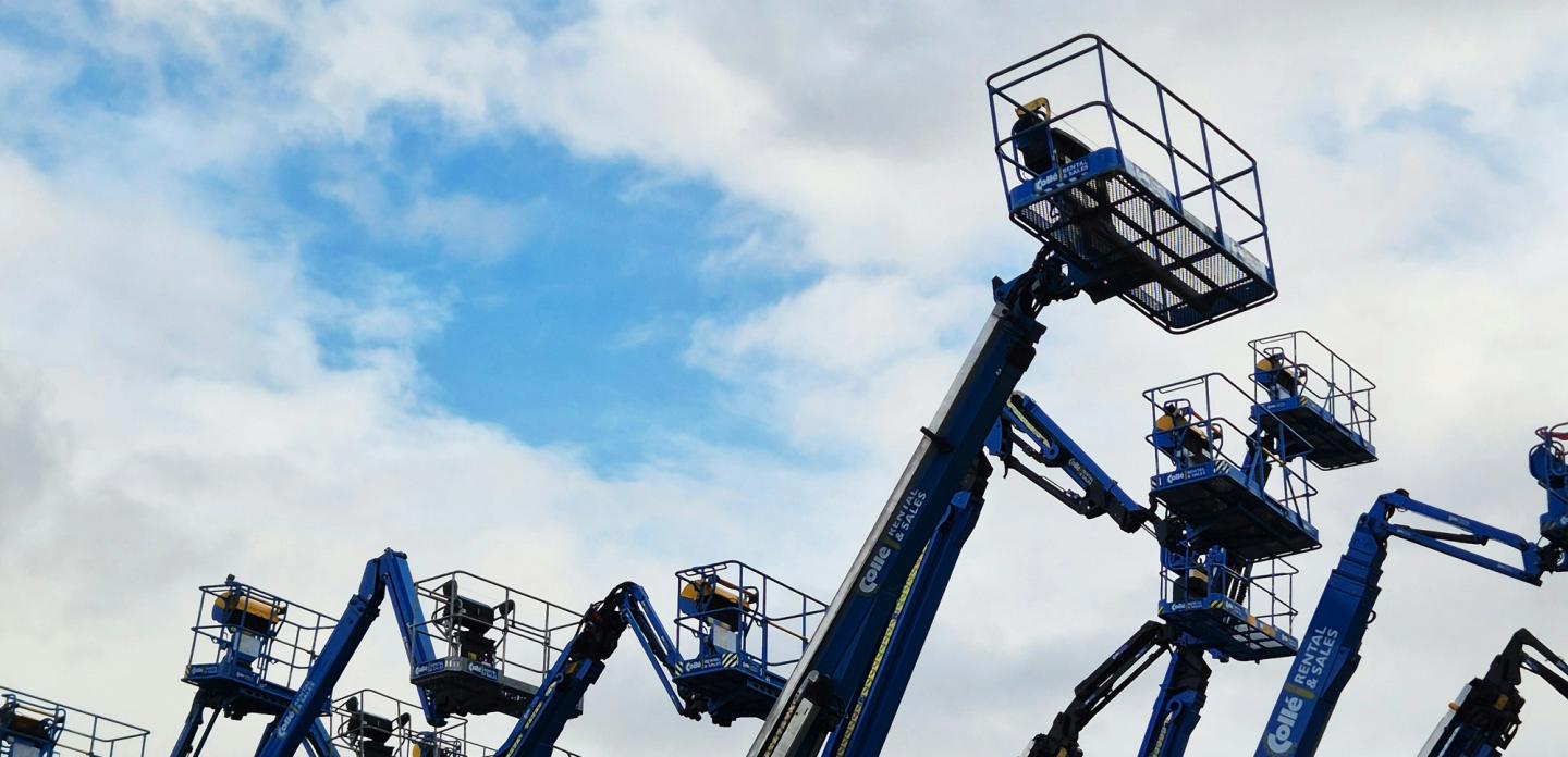 boom lifts cherry pickers fleet