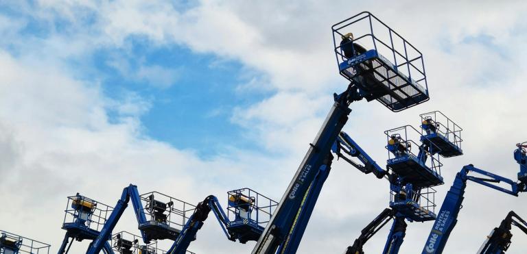 boom lifts cherry pickers fleet