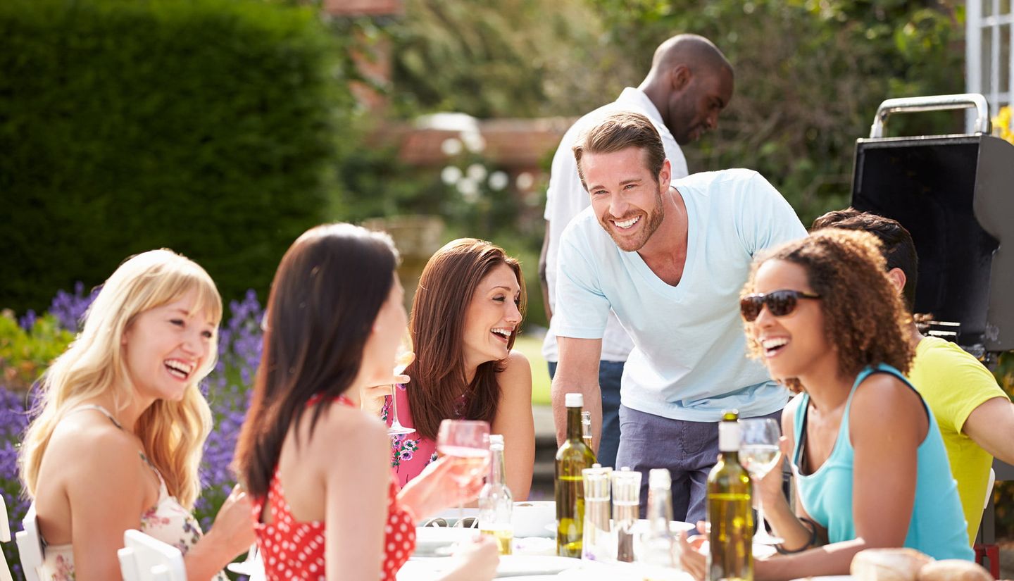 outdoor garden party