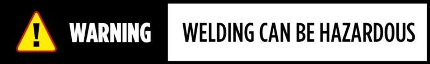 warning welding can be hazardous