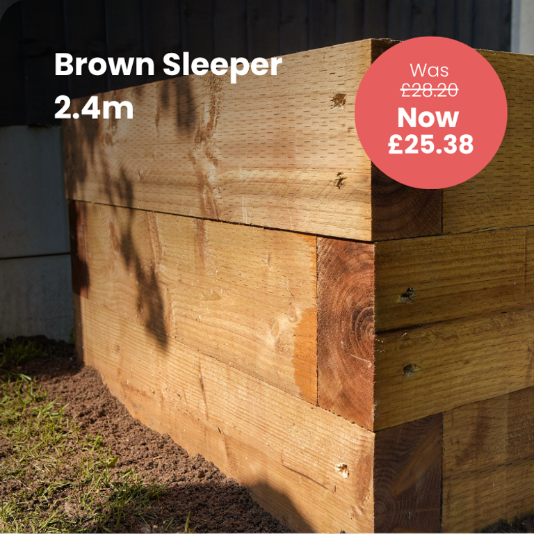 brown sleeper timber