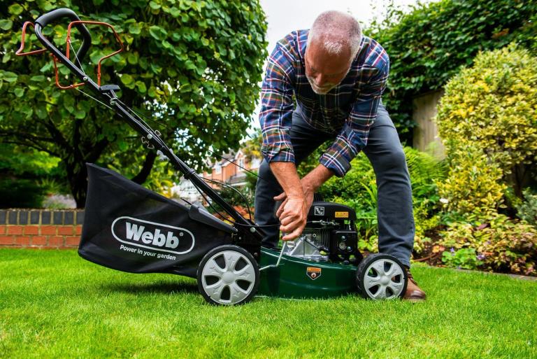 Webb garden lawn mower