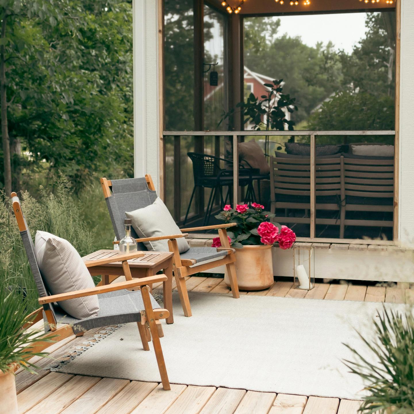sunny may decking