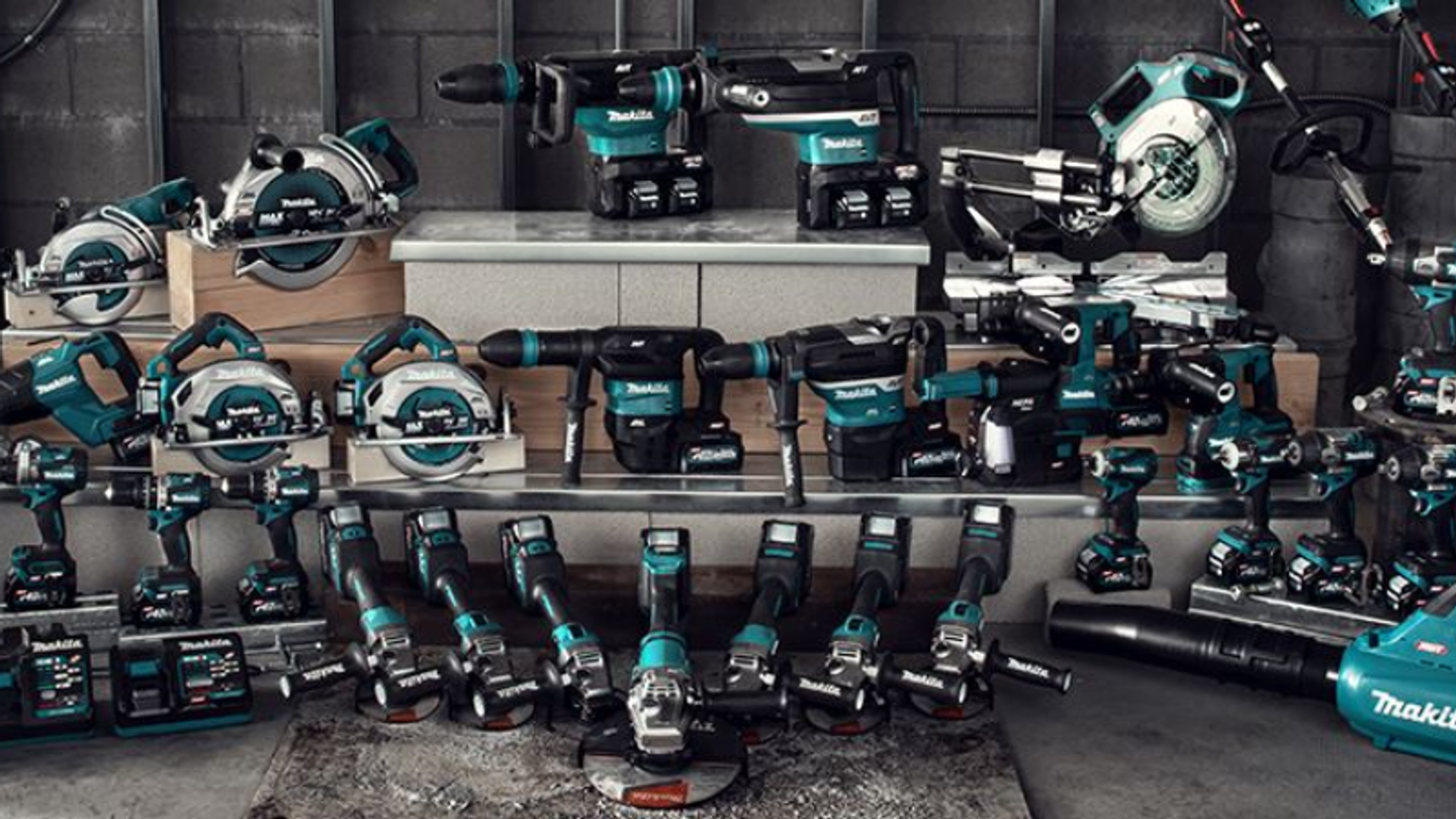 Makita cordless tools range