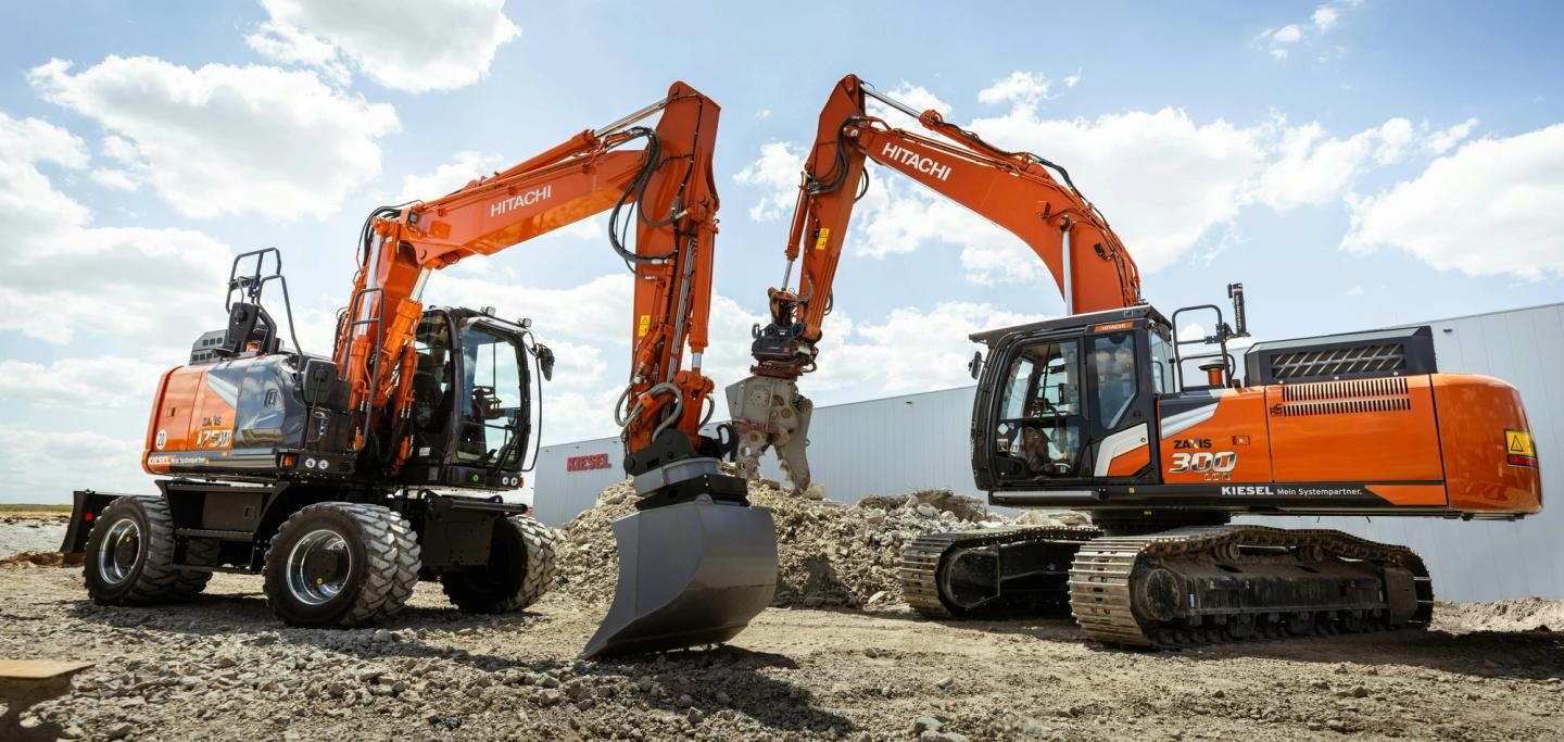 excavators diggers