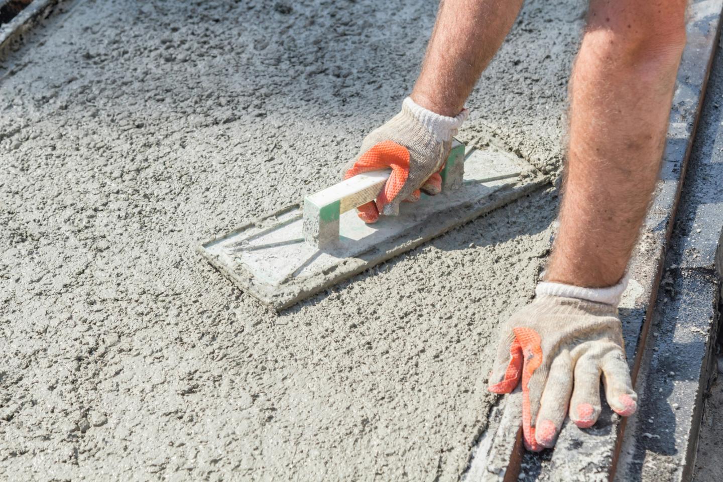 concrete float finish