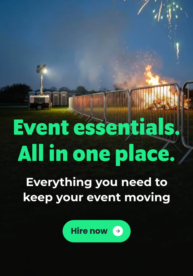 Event essentials - all in one place - Autumn events banner HSS DIY