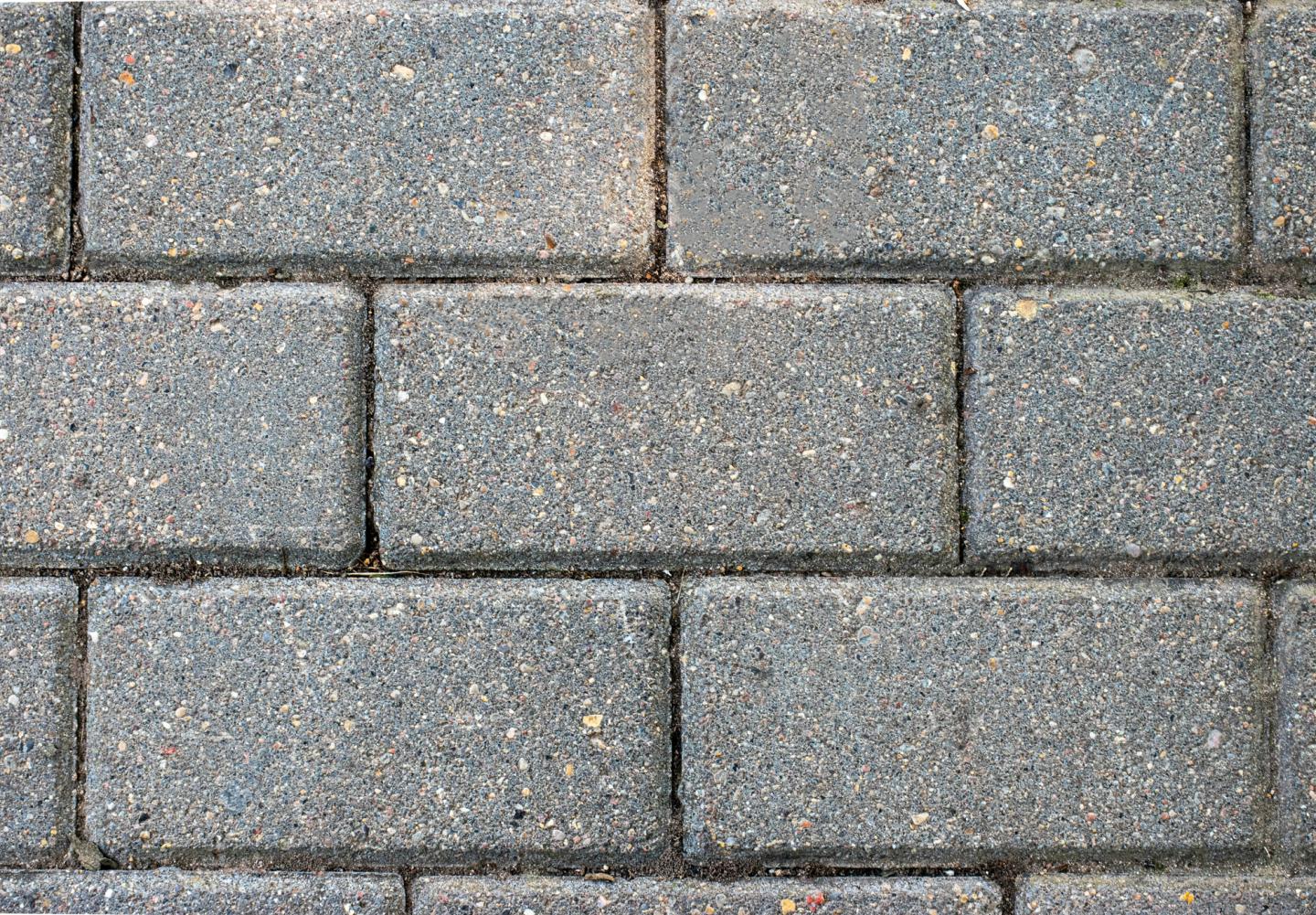 Block paving.