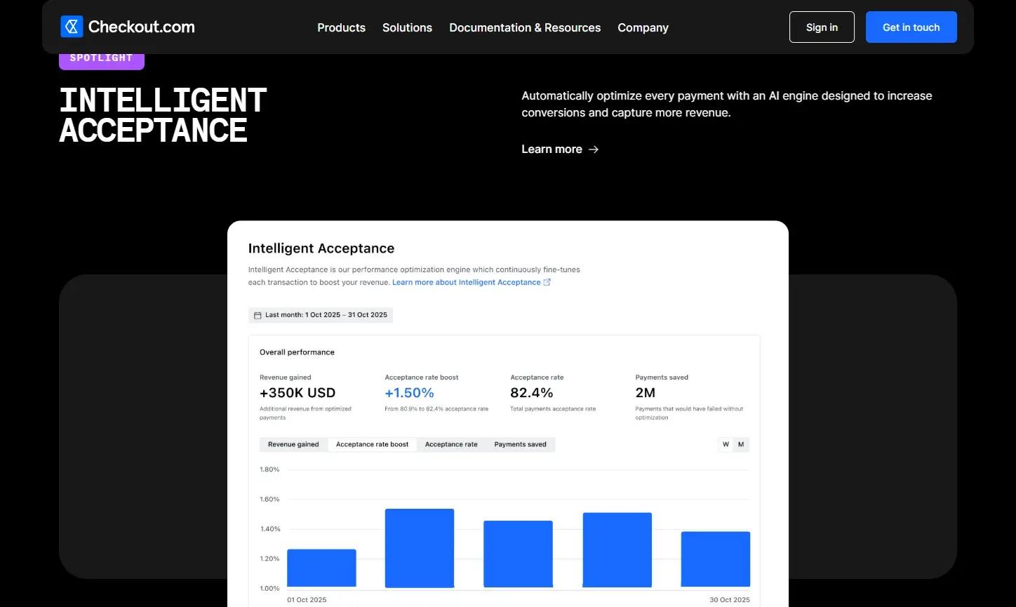 Checkout.com screenshot