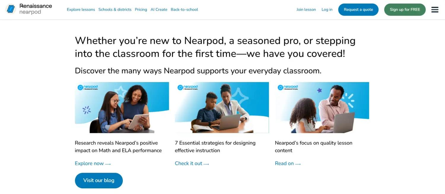 Nearpod screenshot