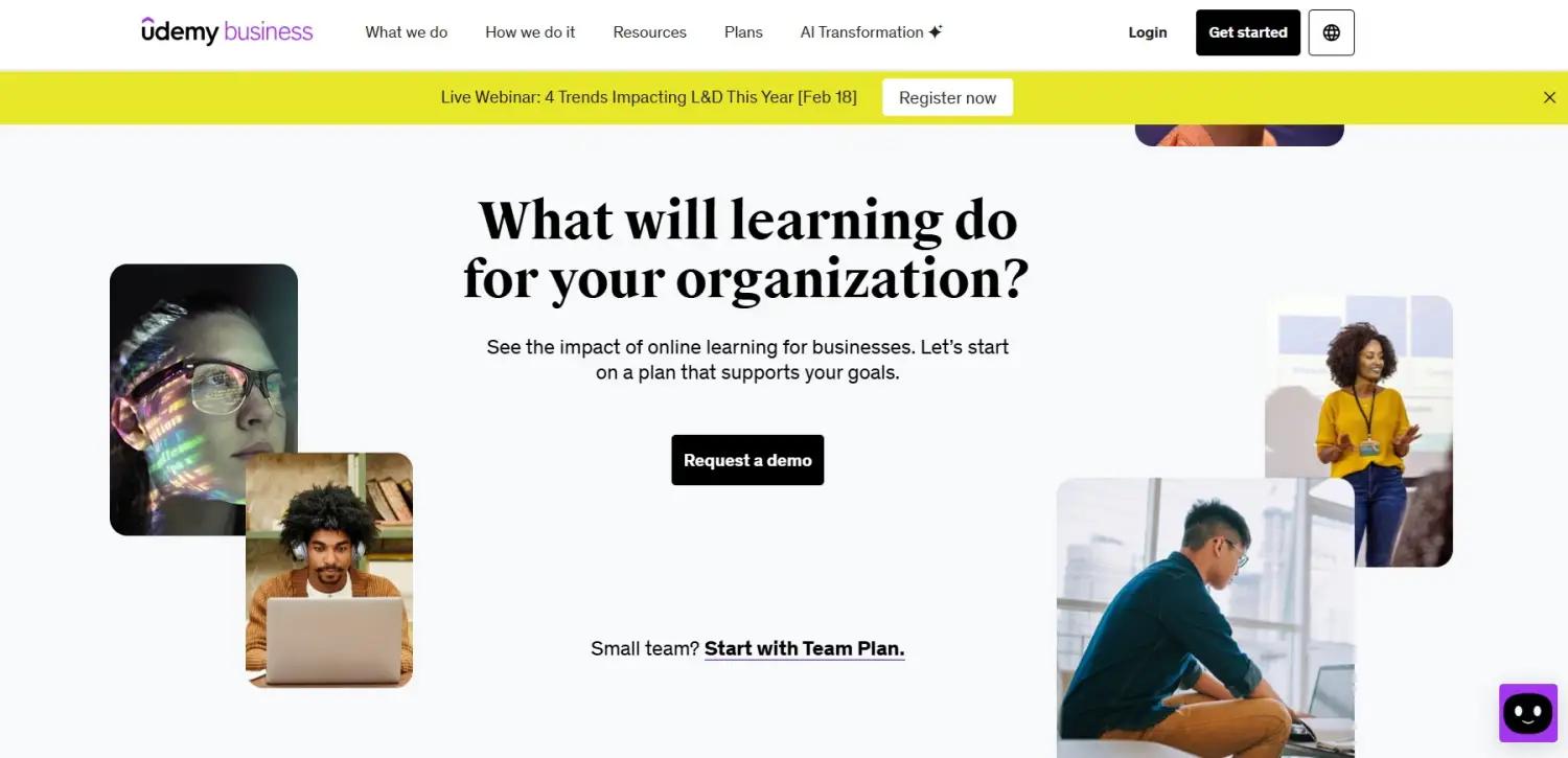 Udemy Business screenshot
