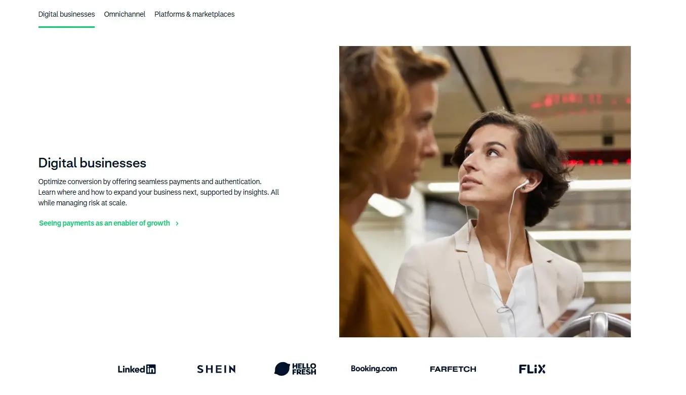 Adyen screenshot