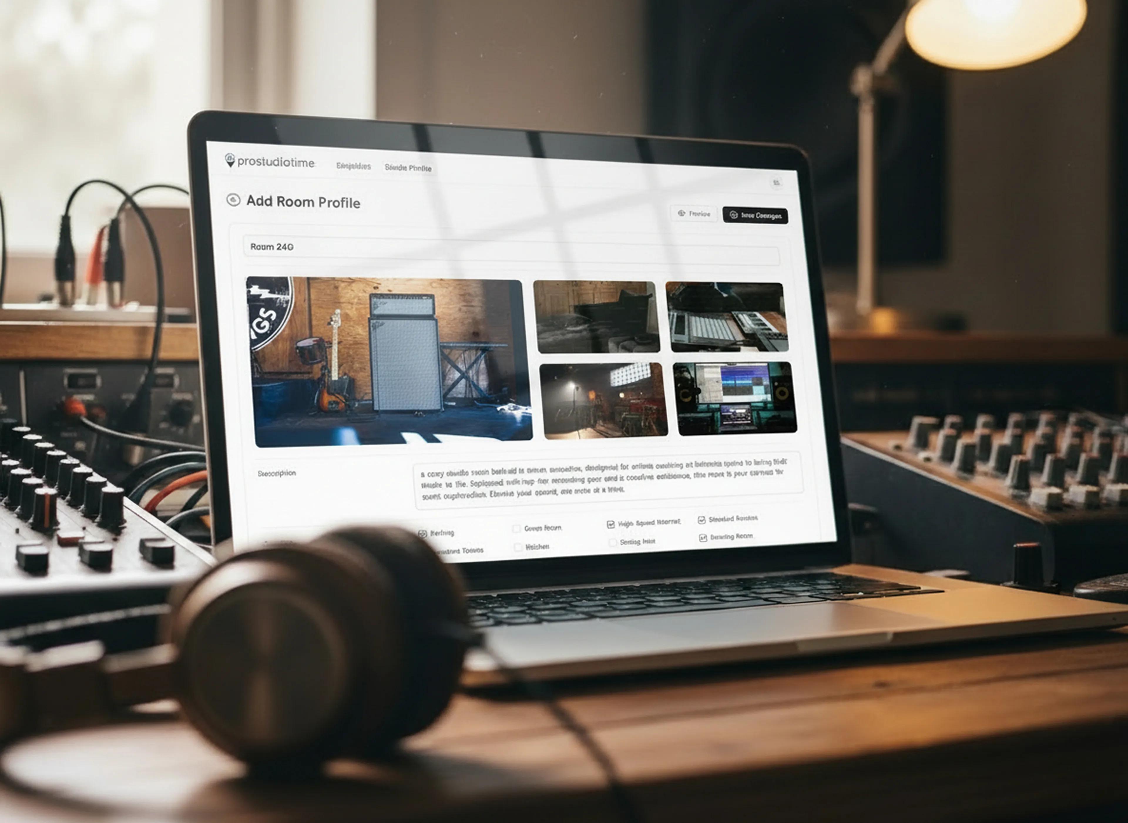 Recording studio discovery and booking platform