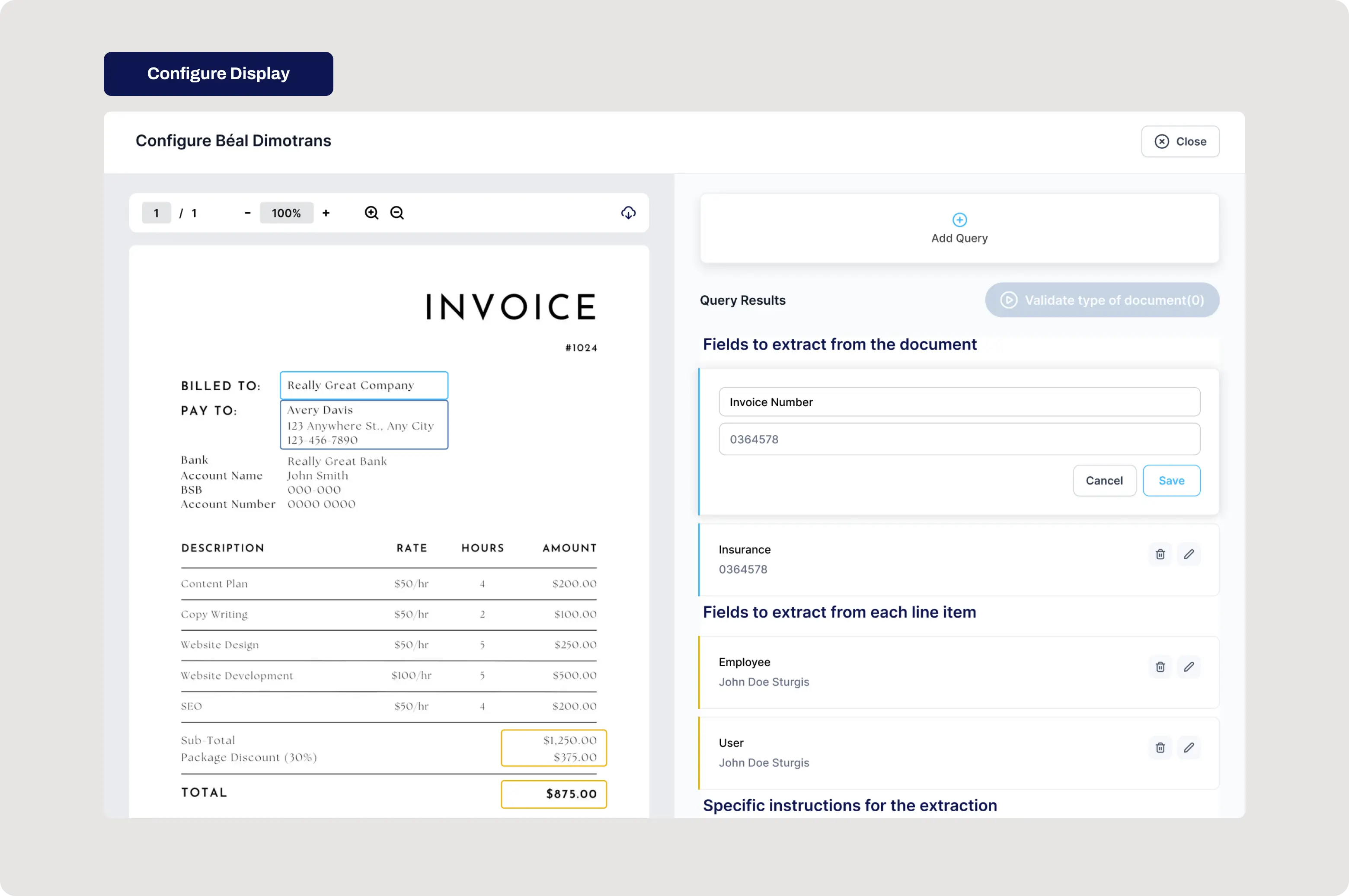 AI-powered invoice reconciliation platform