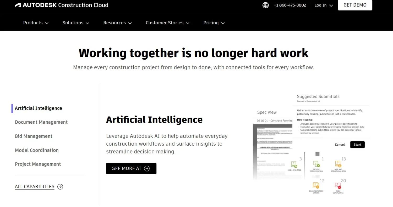 Autodesk Construction Cloud screenshot