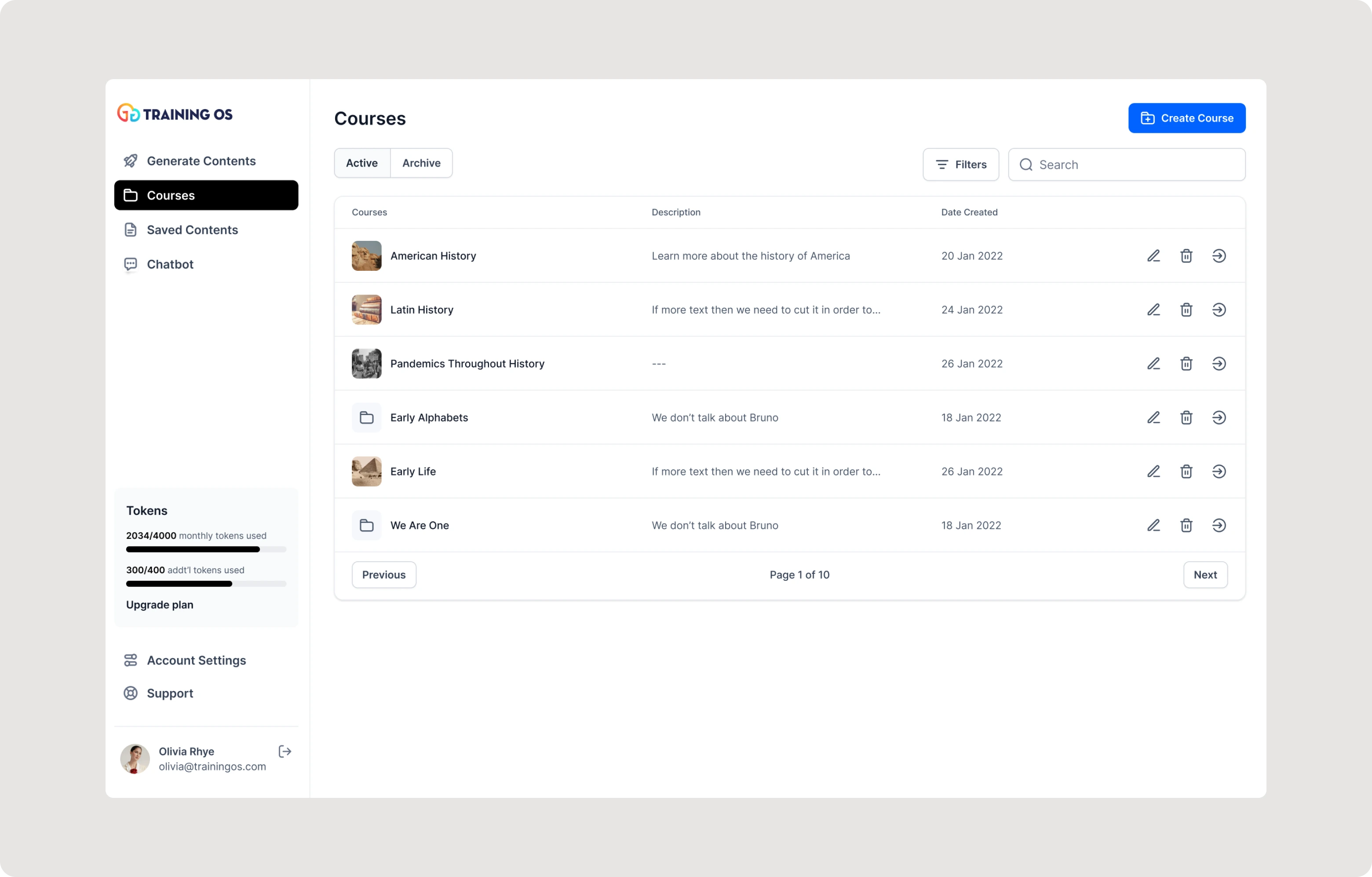 AI automated educational content platform