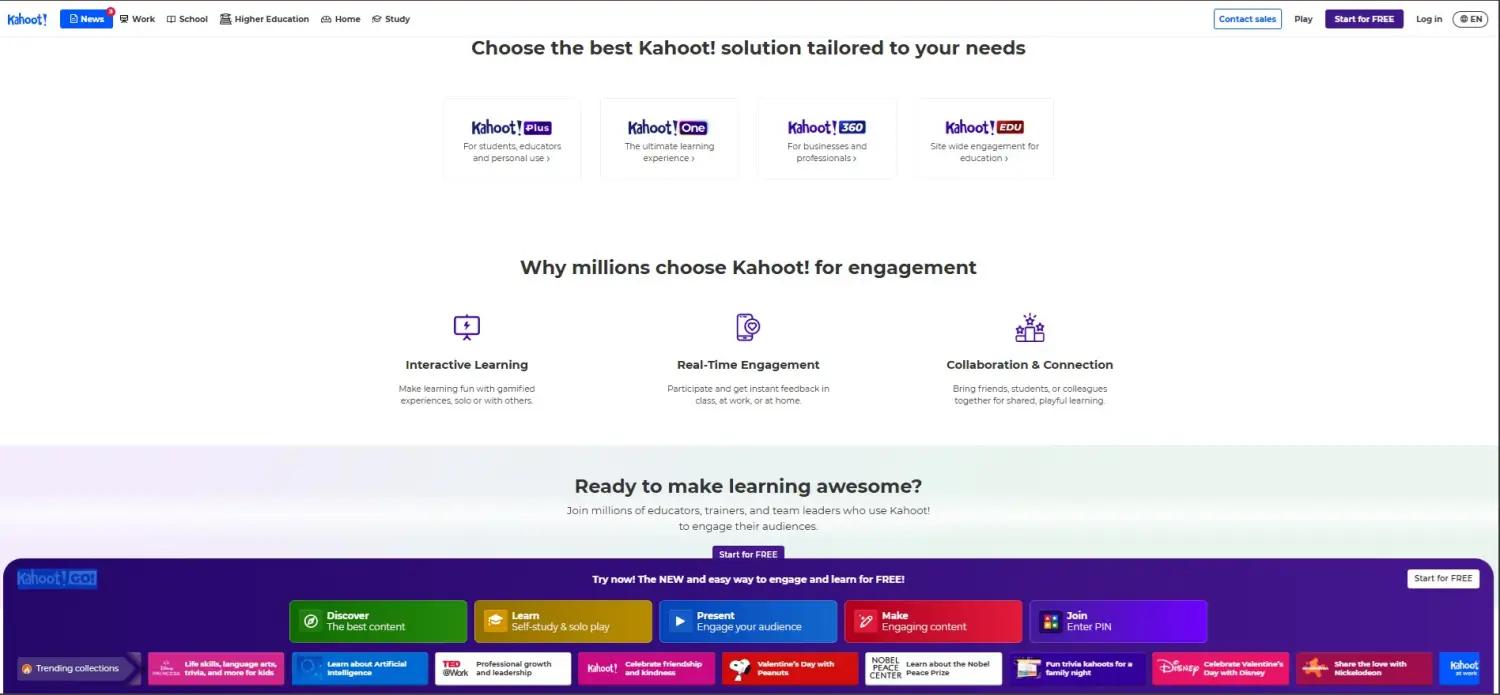 Kahoot screenshot