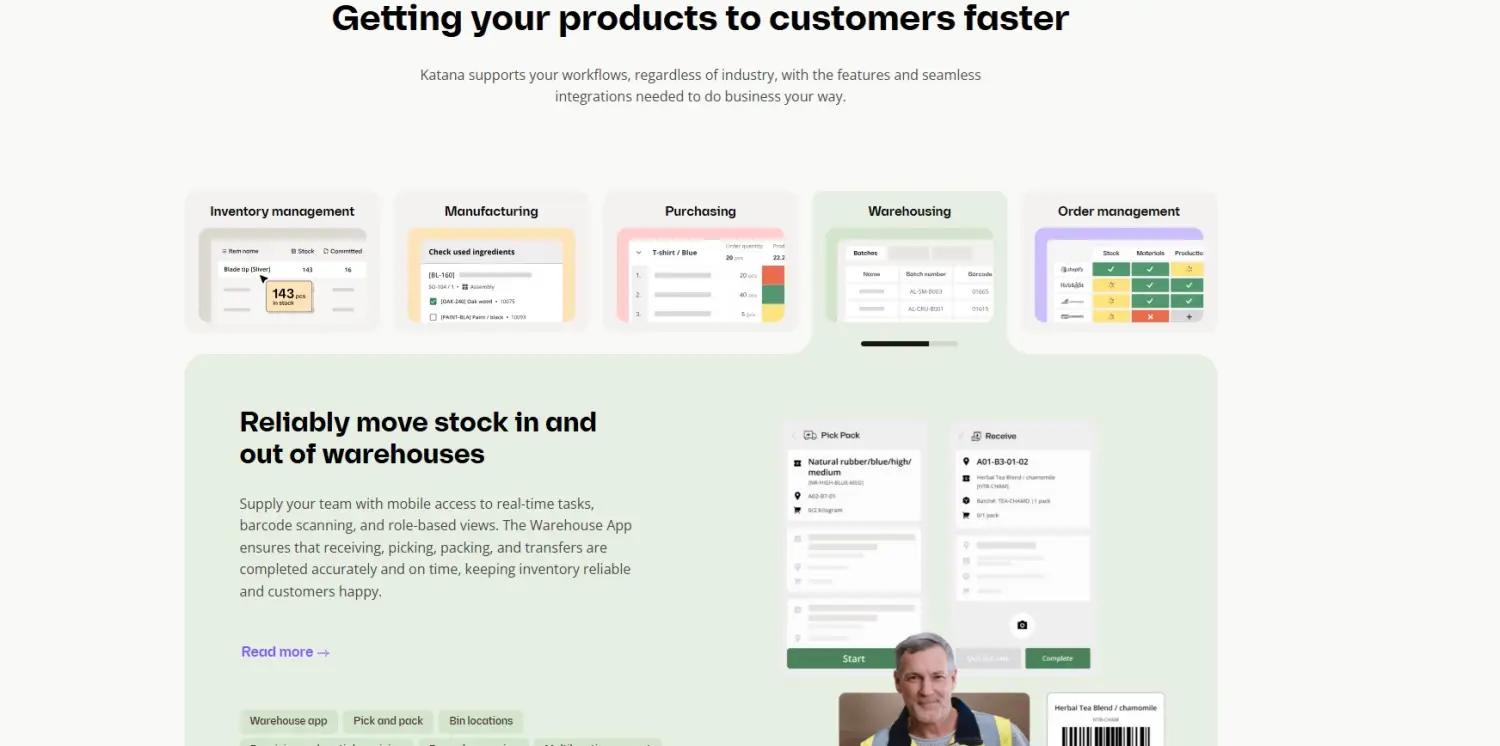 Katana MRP screenshot