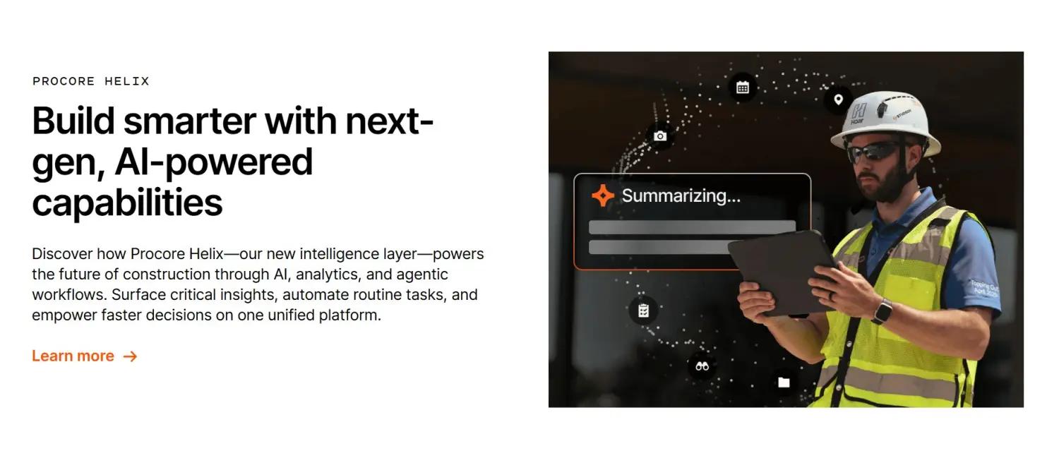 Procore screenshot