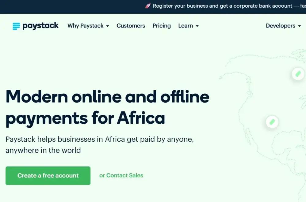 Paystack screenshot