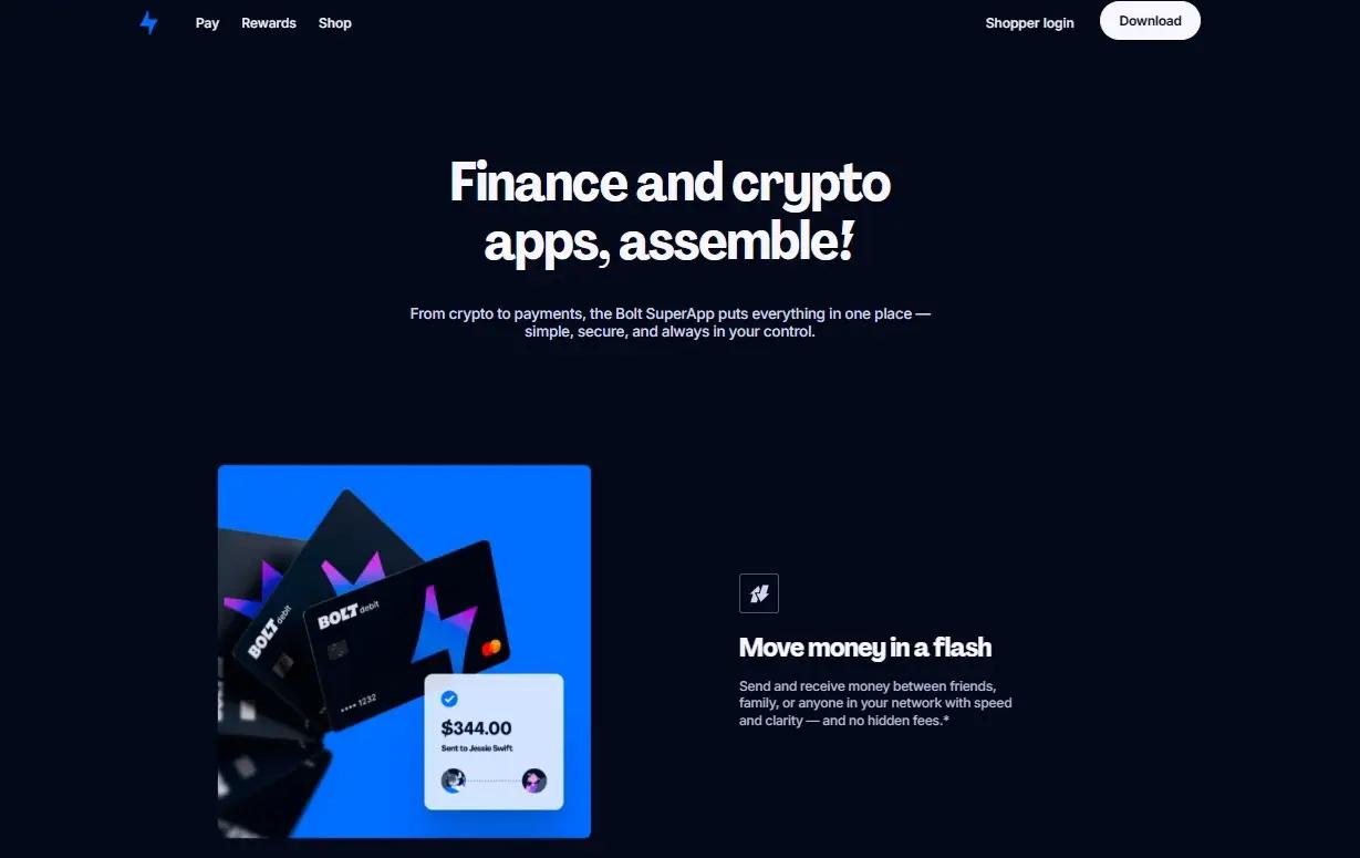 Bolt Financial screenshot
