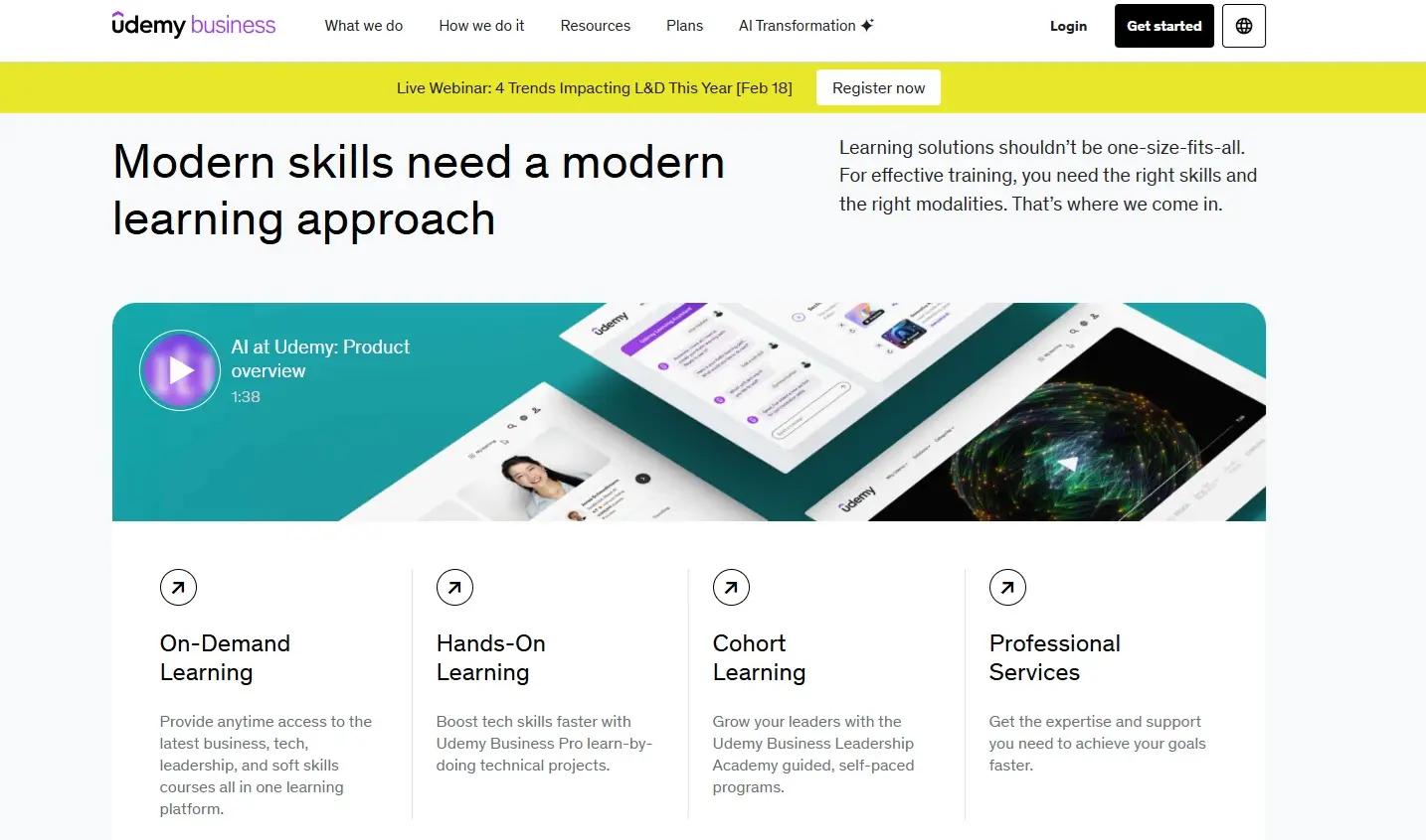 Udemy Business screenshot