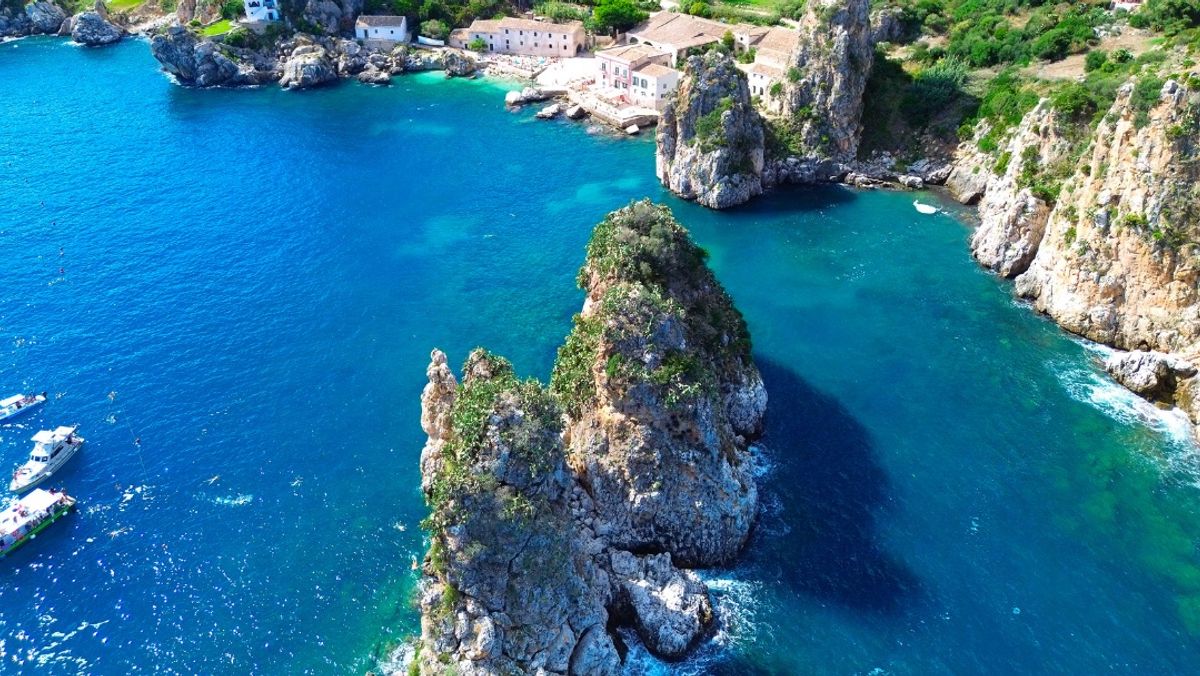 Scopello Cliffs, Sicily Island, Italy