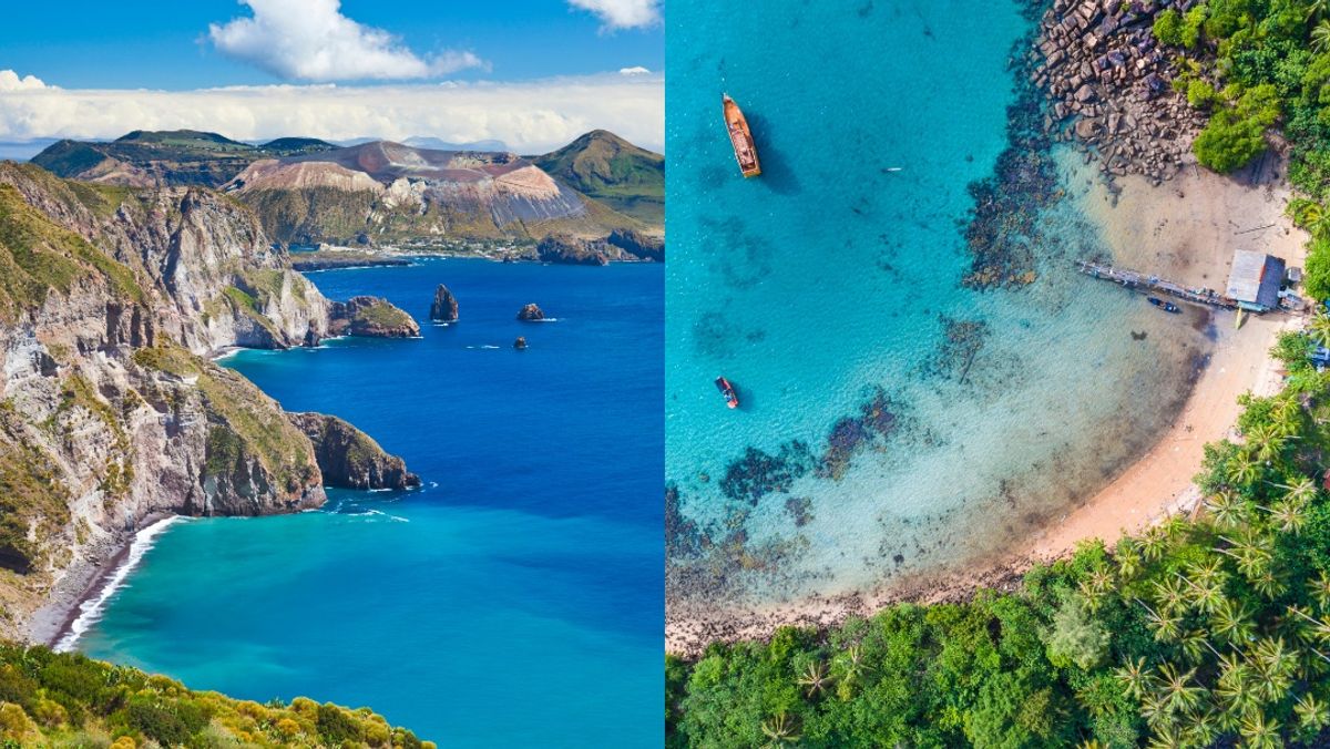 Malta & Aeolian Islands, side by side