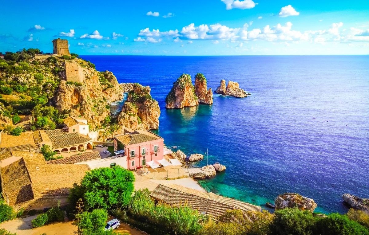 Scopello Cliffs, Sicily Island, Italy