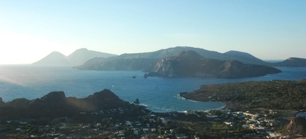 Lipari island from Vulcano