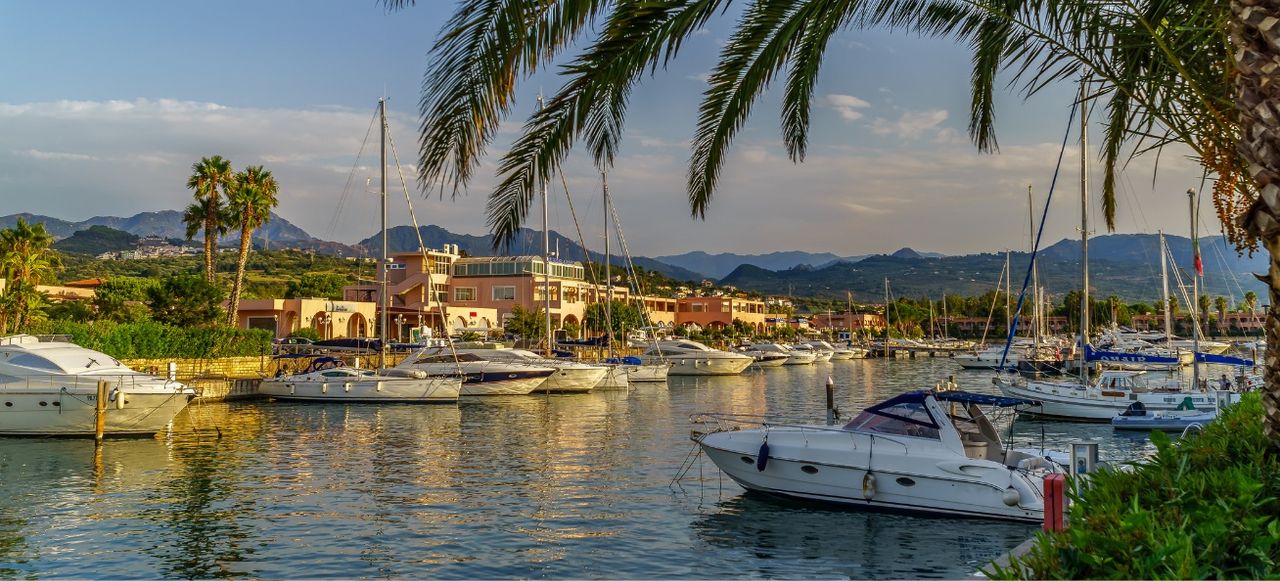 Touristic port Portorosa, Sicily