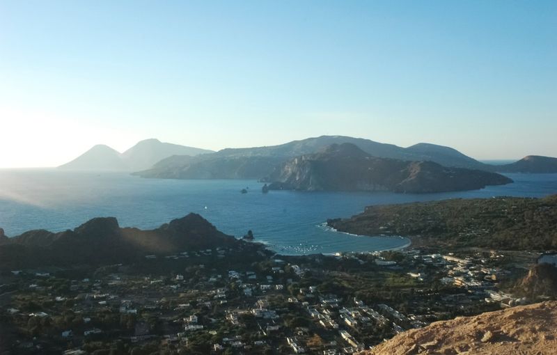 Lipari island from Vulcano
