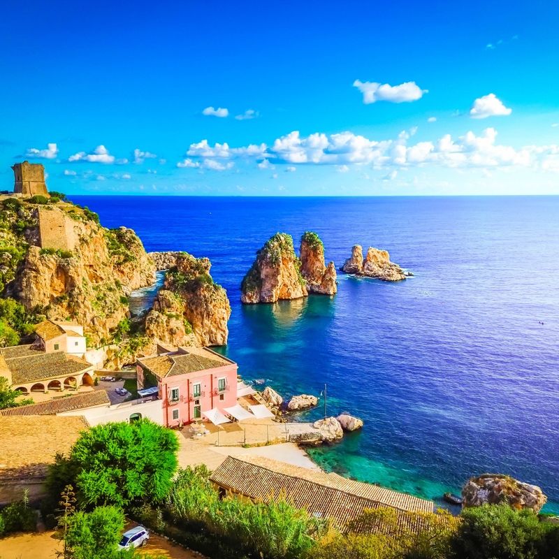 Scopello Cliffs, Sicily Island, Italy