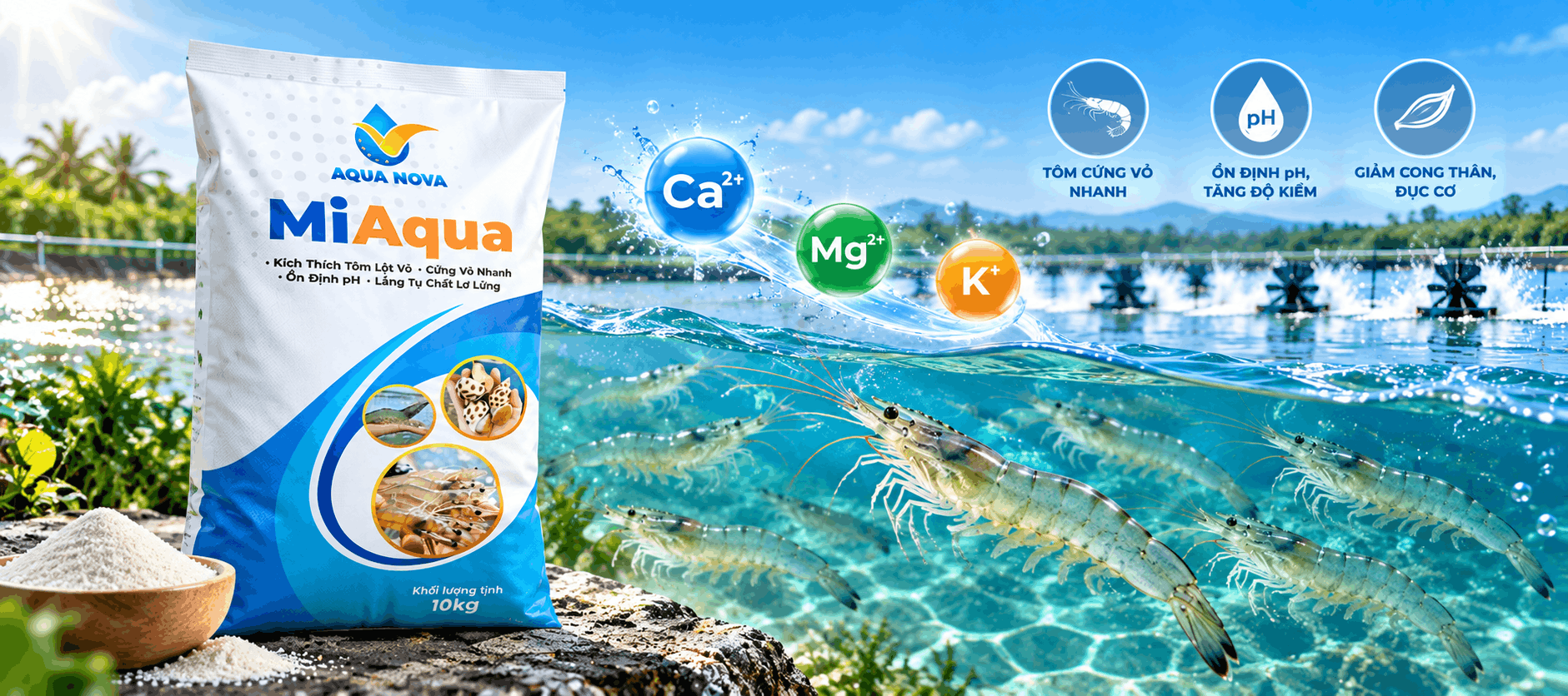 sản phẩm Miaqua của Aqua Nova
